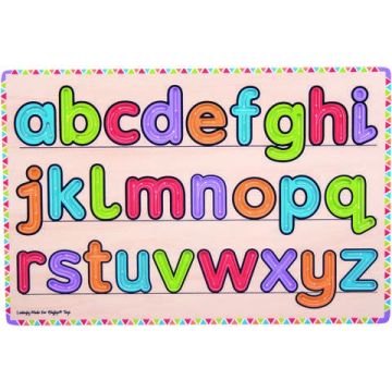 BigJigs Invatam sa scriem literele