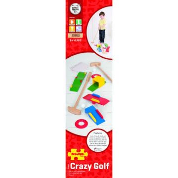 BigJigs Joc golf din lemn