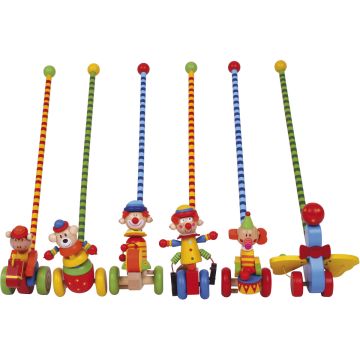 BigJigs Jucarie de impins - La circ