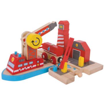 BigJigs Platforma pompierilor