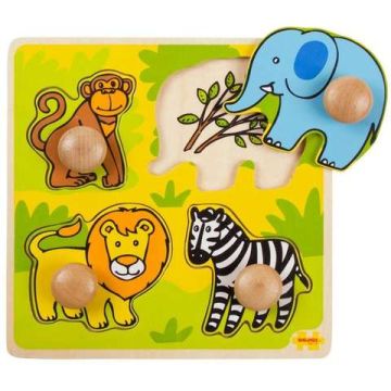 BigJigs Primul meu puzzle - Safari