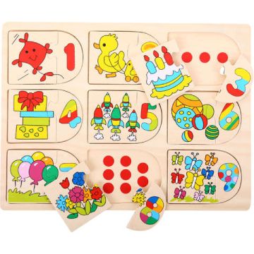BigJigs Puzzle - Potriveste-ma la locul meu