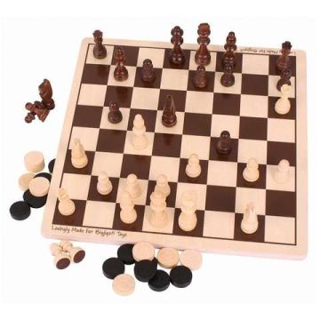 BigJigs Set - Sah si Dame