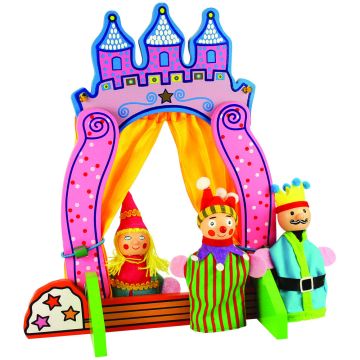 BigJigs Teatru de papusi - Basme fermecate