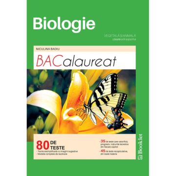 Biologie pentru clasele 9 si 10. Teste pentru Bacalaureat (Booklet)