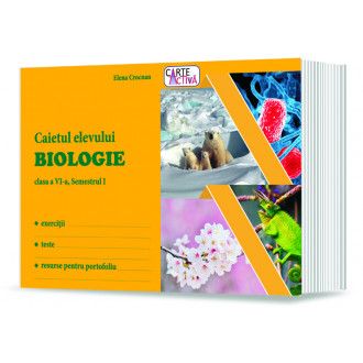 Biologie, Caietul elevului, clasa a VI-a, Semestrul I (Sigma)