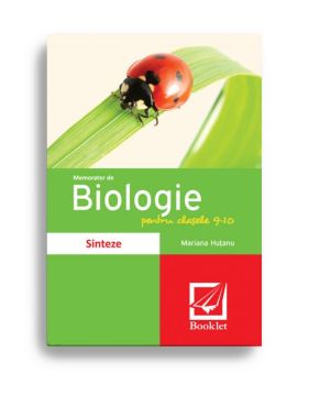 Memorator de biologie - clasele IX-X (Booklet)