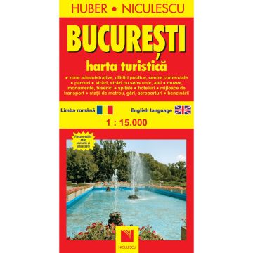 Bucuresti. Harta turistica