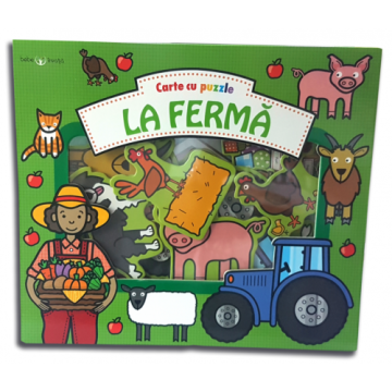 La fermă. Carte cu puzzle. Bebe învață (Litera)