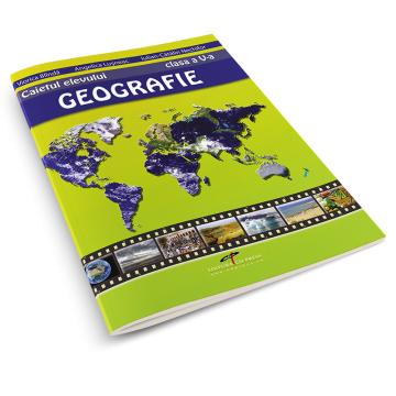 Caiet de geografie pentru clasa a V-a