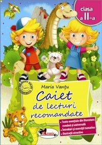 Caiet de lecturi recomandate - clasa a II-a (Aramis)