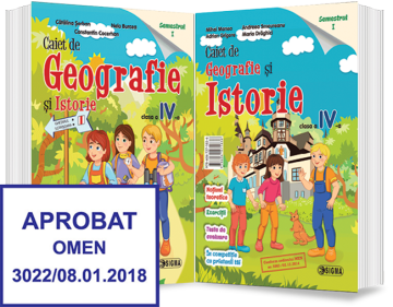 Caiet de pregatire la ISTORIE şi GEOGRAFIE. Clasa a IV-a, semestrul 1