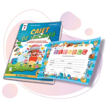 Caiet de vacanta pentru Clasa I - Comunicare in limba romana, Matematica si explorarea mediului + DIPLOMA CADOU (Taida)