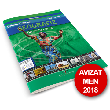Caietul elevului. Geografie clasa a X-a. Geografie umana (CD Press)