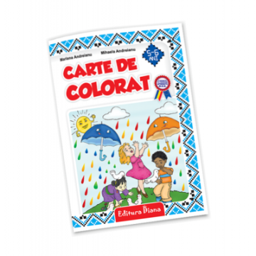 Carte de colorat B5 5-6 ani 2017