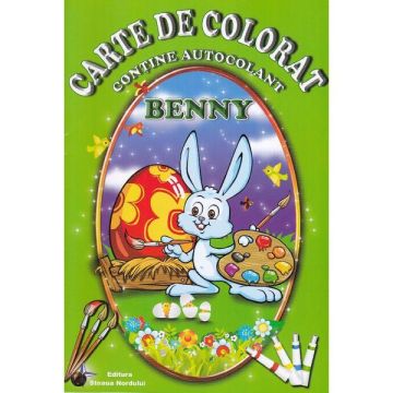 Benny - Carte de colorat (Steaua Nordului)