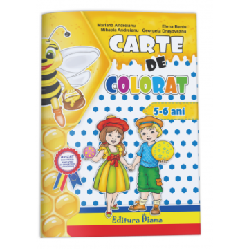 Carte de colorat  B5 5-6 ani