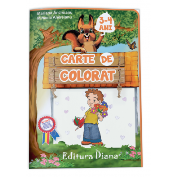 Carte de colorat B5 3-4 ani 2016