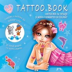 CARTEA MEA CU TATUAJE si modele romantice de colorat (Prut)