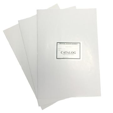 Catalog pentru invatamant prescolar. Coperta carton subtire (duplex), culoare alba
