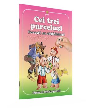 Cei trei purcelusi - abtibilduri