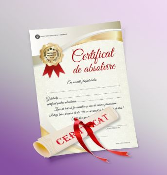 Certificat de absolvire gradinita 2026