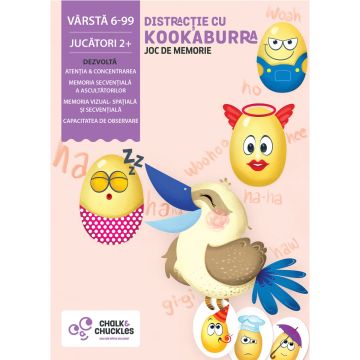 Chalk and Chuckles Joc de memorie - Distractie cu Kookaburra