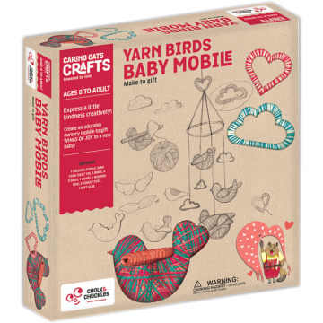 Chalk and Chuckles Set creativ - Carusel cu pasari
