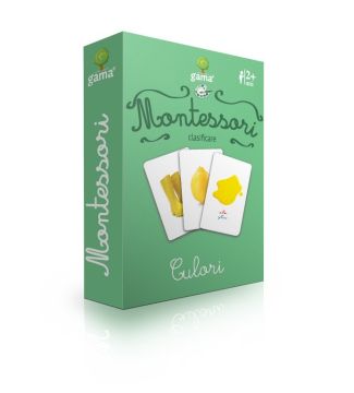 Clasificare. Culori - Carti Montessori (Gama)