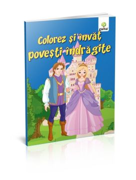 Colorez si invat povesti indragite