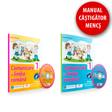 COMUNICARE IN LIMBA ROMANA - MANUAL PENTRU CLASA I (2VOLUME) + CD Abecedarul Povestilor