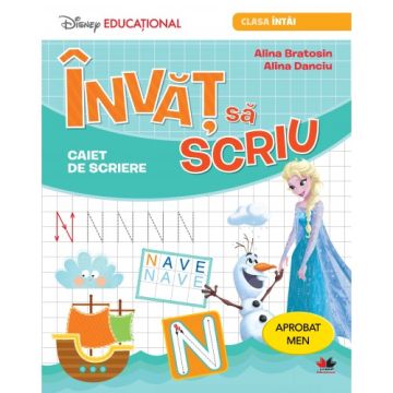 Învăț să scriu. Caiet de scriere. Clasa I (Litera)
