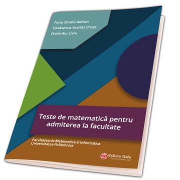 Teste de matematica pentru admiterea la facultate (Taida)