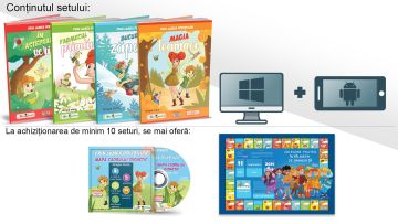 Set educativ - Prin lumea povestilor (grupa mare)