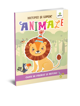 Animale - Colorez, decupez si lipesc! (Gama)