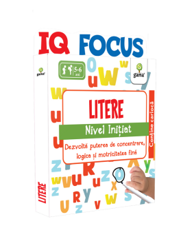 Litere, nivel Initiat - IQ FOCUS (Gama)