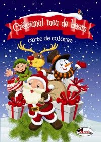 Craciunul meu de basm - carte de colorat (Aramis)