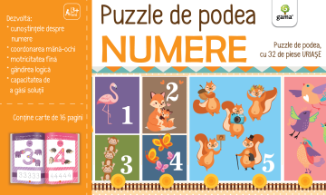 Numere - Puzzle De podea (Gama)