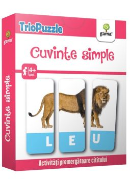 Cuvinte simple - Triopuzzle (Gama)