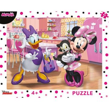 Dino Toys Puzzle cu rama - Minnie (40 piese)