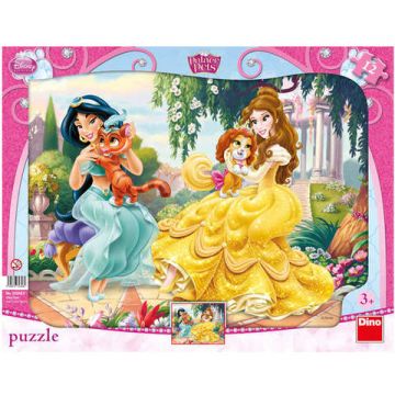 Dino Toys Puzzle - Printese cu animalute (12 piese)
