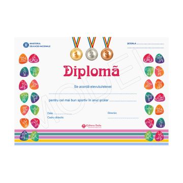 DIPLOMA SCOLARA  MODEL 10