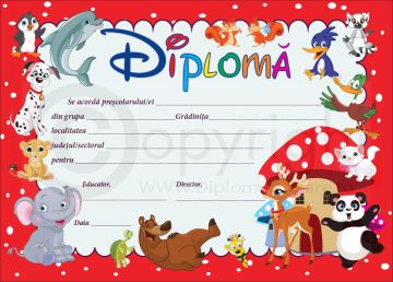 Diploma Gradinita 2 2023 (Joy)