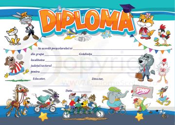 Diploma Gradinita 4 2025 (Joy)