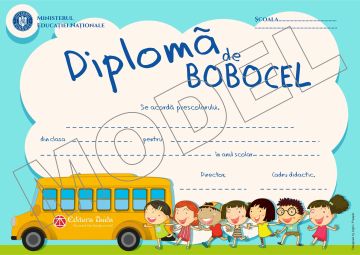 Diploma gradinita personalizabila Taida - model 55