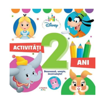 Disney Bebe. Activitati pentru 2 ani. Coloreaza, potriveste, gaseste!