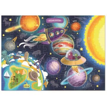 Puzzle - Spatiul cosmic (100 piese)