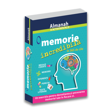Almanah - O activitate pe zi: O memorie incredibila in 365 de zile (DPH)