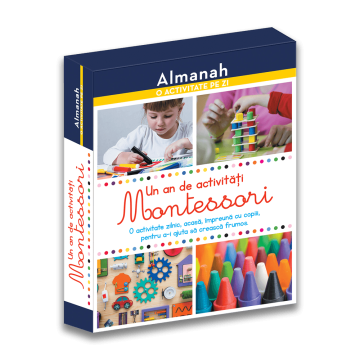 Almanah - O activitate pe zi: Un an de activitati Montessori (DPH)