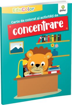 Carte de colorat si activitati de concentrare (EduColor) (Gama)